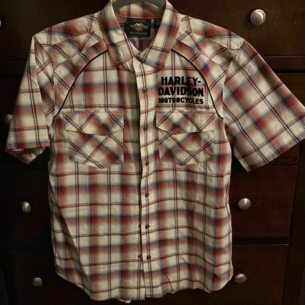Harley Davidson motorcycle shirt